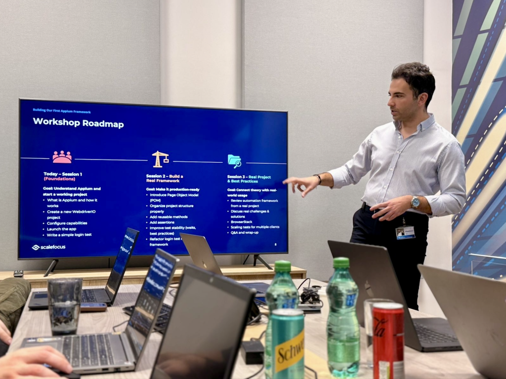 Leading a QA Workshop: From Appium Basics to a Mini Automation Framework