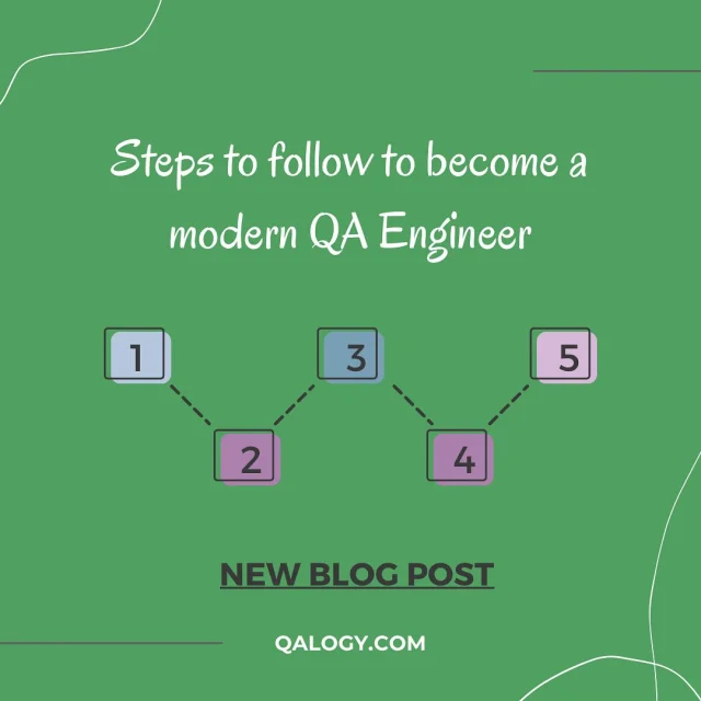 Check out the cool roadmap with all the steps you need to follow to become a modern QA Engineer, on QALOGY.COM ✅
.
.
.
#qa #quality #qualityassurance #software #softwarequalityassurance #softwarequality #softwaretesting #softwaretester #testing #bug #softwarebug #qalogy #manualtesting #automationtesting #manualtester #automationtools #automationtester #webtesting #mobiletesting #apitesting #testingtools #interview #qainterview #softwareerror #howtofix #uitesting #apitesting #api #ui #testcases #blog